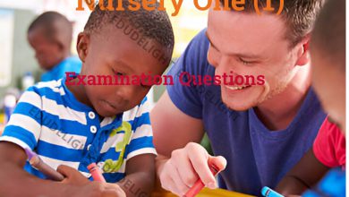 Nursery 1 Examination Questions Edudelight