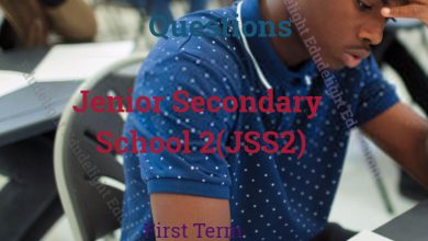 JSS2 Examination Question First Term EduDelight