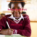 Basic 1 Exam Question Third Term Edudelight