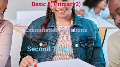 Basic 2 Exam Questions Second Term Edudelight