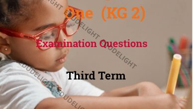 KG 3 Exam Questions Third Term Edudelight