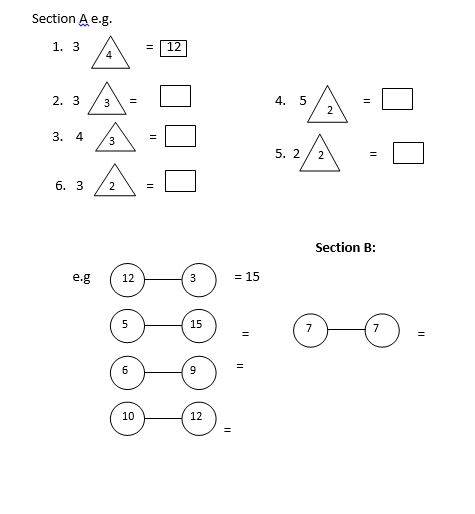 Quantitative exam nursery 2 third term 2