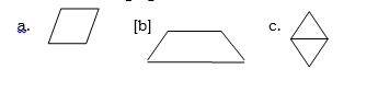 Which of the following figures is a rhombus